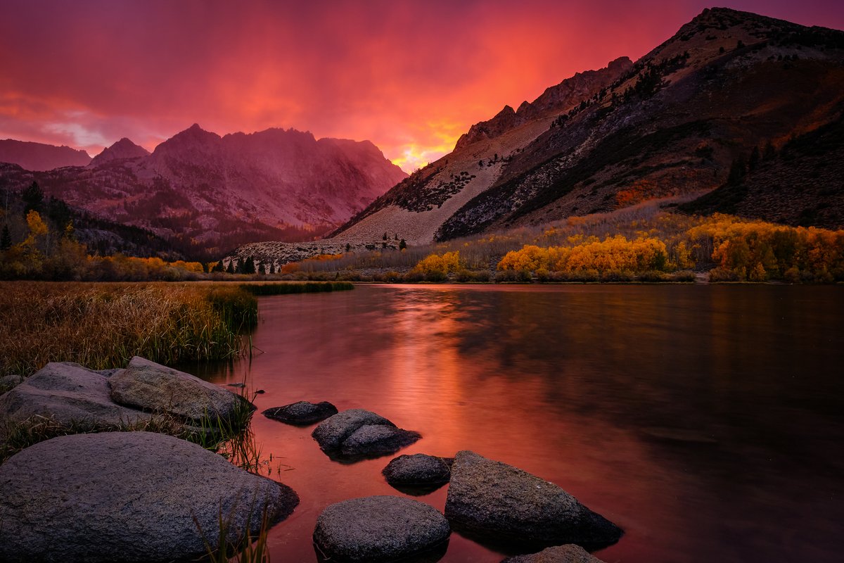 CalifFallColor's tweet image. Fire and Ice appeared at North Lake last night, as seen on CaliforniaFallColor.com. #autumn #autumnleaves #fall #fallcolor #AutumnVibes #autumnfall @visitcaliforn1a @InyoCounty #PhotoOfTheDay #photography