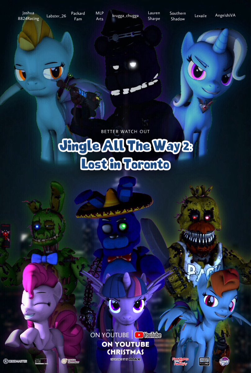 #MLPFiM #mylittlepony So, considering how the poster before wasn't the "official" poster, allow me to bring out the real one. BAM! Really loved how it turned out. Also featuring:

<a href="/Vnrorzml432/">The Southern Shadow</a> 
<a href="/LexaileB/">LexaileB VA</a> 
@Angel_Weeb_VA

Thanks to <a href="/LabsterDabster/">Labster_Lobster26</a> for the renders in the poster!