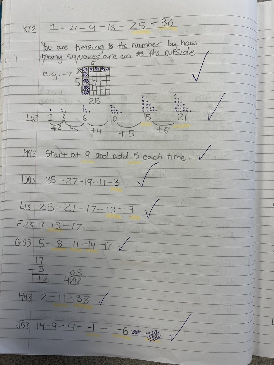 stmarysccmaths's tweet photo. Some more amazing @SparxMaths homework from Erin in Miss Waring’s Year 7 class 👇👇👇 👏🏻👏🏻 https://t.co/UXs7j3VtTr