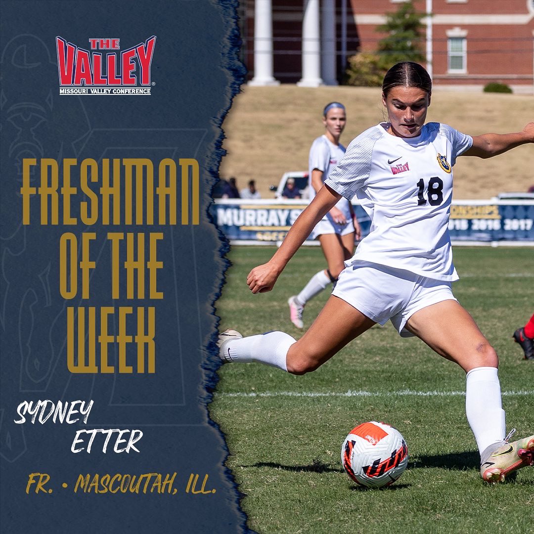 Combine for 9 goal contributions this week… win player of the week awards 🥇

Congrats to <a href="/sarayaaa__/">saraya</a> &amp; <a href="/sydney_etter/">syd etter</a> on the MVC player of the week awards

#TheRaceIsOn | <a href="/MVCsports/">Missouri Valley Conference</a>