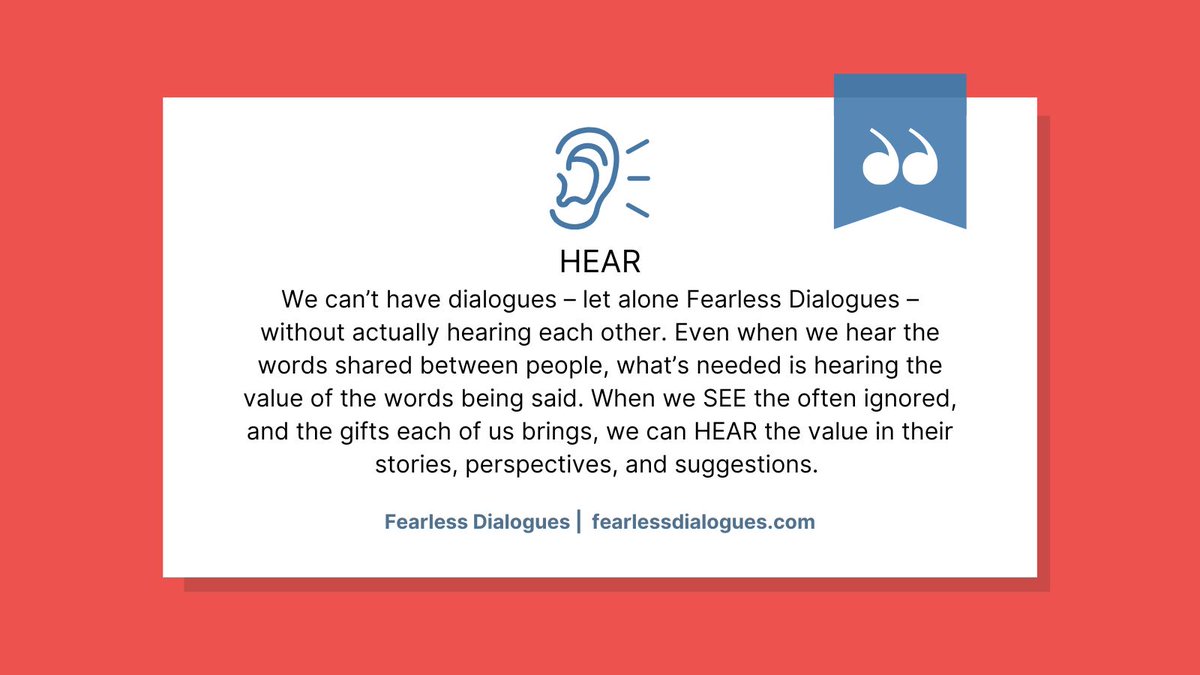 Fearless Dialogues tweet media