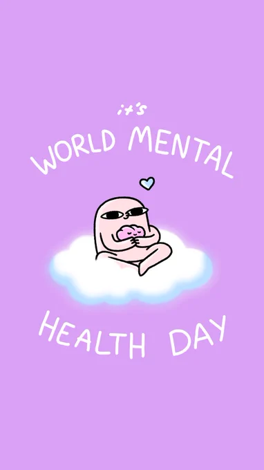 #WorldMentalHealthDay 1/2 