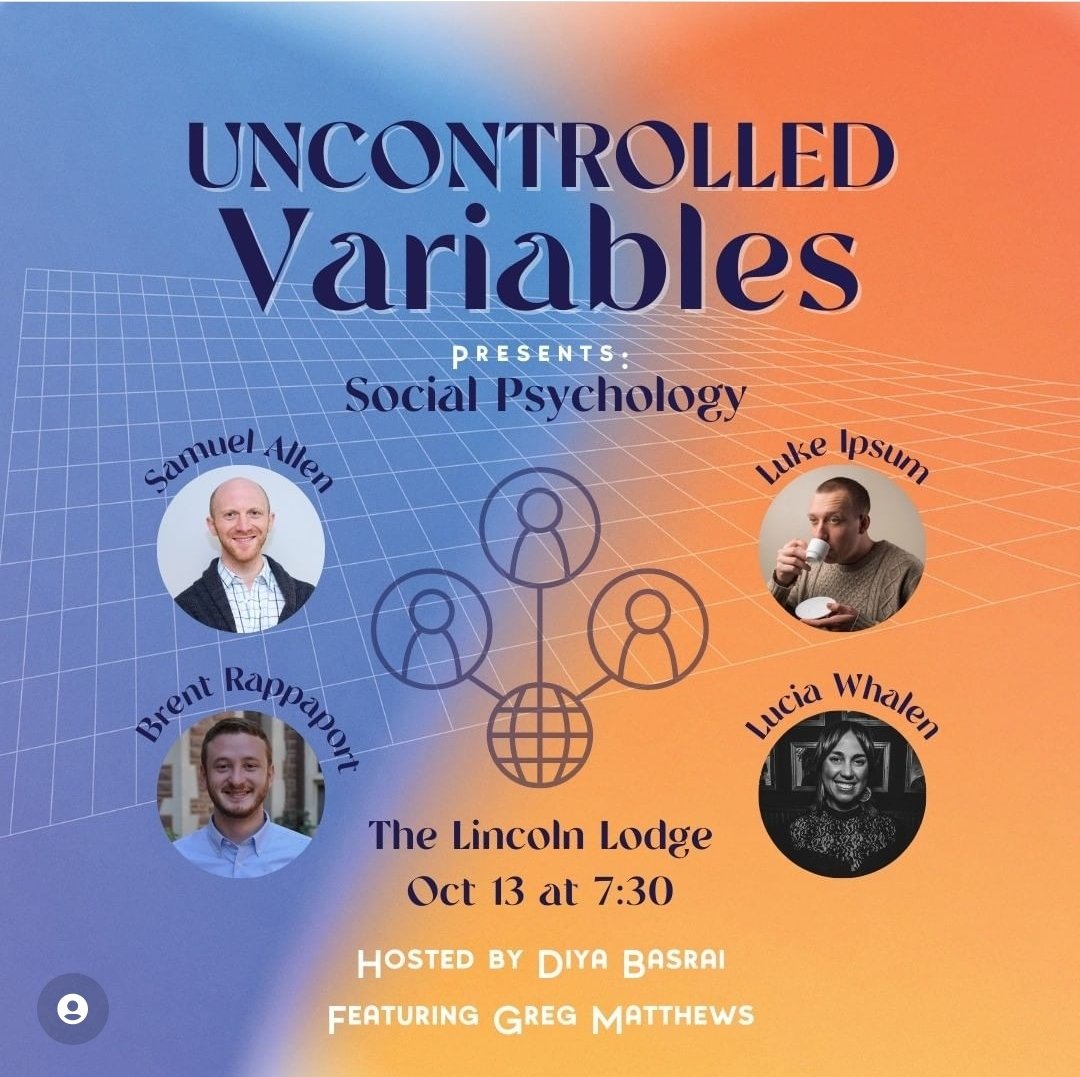 Jokes AND science!!!  This Thursday <a href="/thelincolnlodge/">The Lincoln Lodge</a>!!