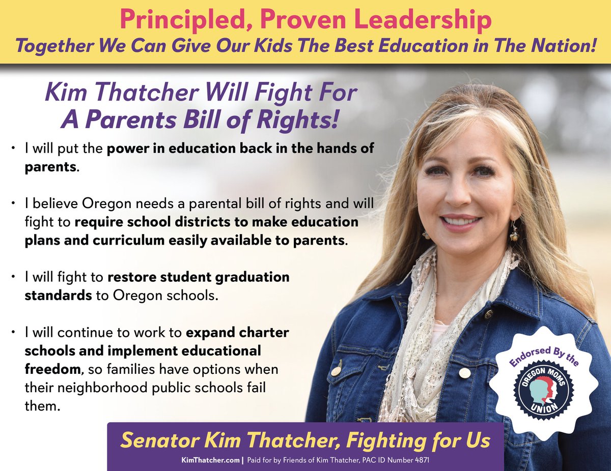 I believe in Parent's Rights! Here is my "Parent's Bill of Rights" that I intend to adhere to! #orpol #orleg #ParentsRights