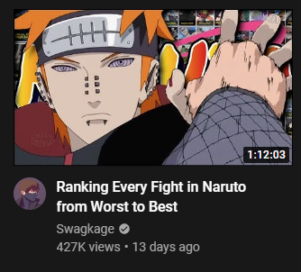notdanielsea's tweet photo. one day i'll be bored enough to watch this #watchlist #watchlater #youtube #naruto https://t.co/RjqJ617X3n