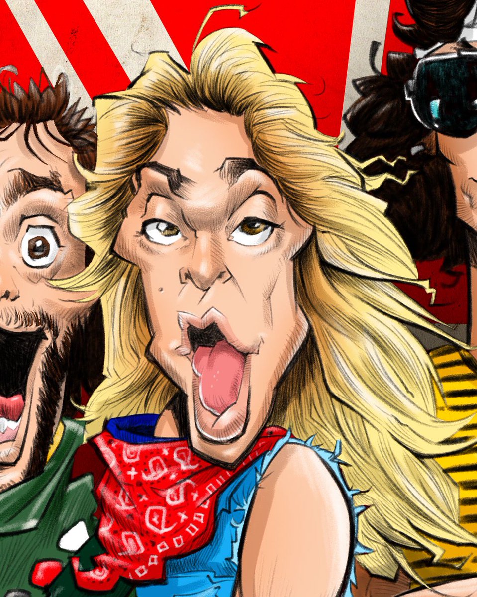 dmtrdotnl's tweet photo. Happy birthday @DavidLeeRoth. Fn legend! #vanhalen #dlr #davidleeroth #caricature #isca #groningen #netherlands https://t.co/GDxUvnn3lg