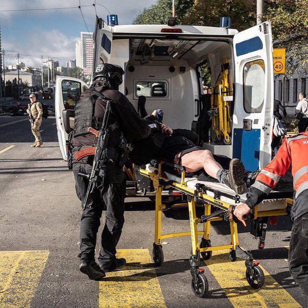 drevliany's tweet photo. On 10 October 2022, Russia launched a large number of missile attacks across Ukraine. People die! Children die! Why? We need support of the whole world! Please stop war! #UkraineRussianWar #Ukraine #Kiev #UkraineUnderAttack #PutinIsaWarCriminal #Help https://t.co/dgd6WFHuhm