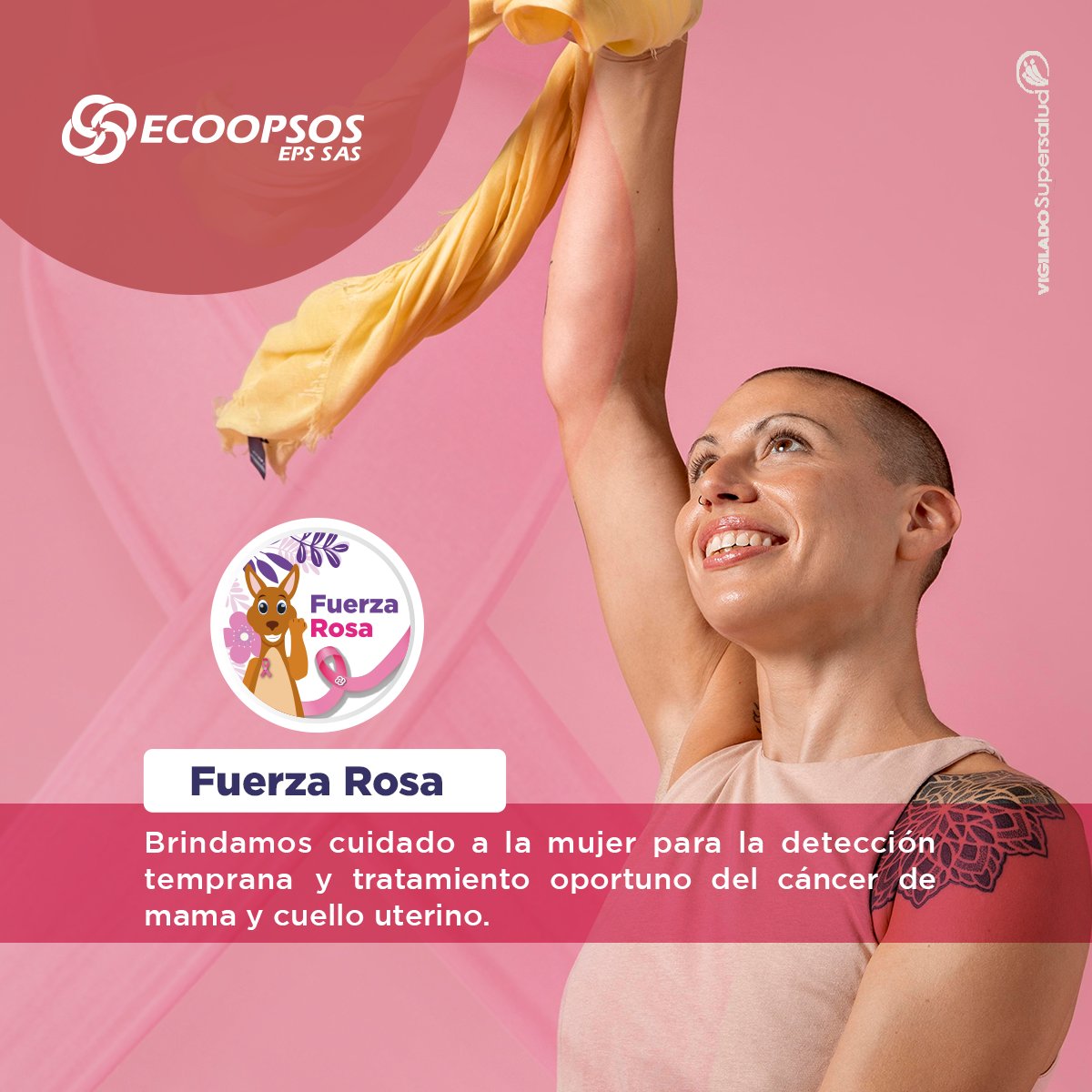EcoopsosEPS's tweet photo. Únete a la Semana Fuerza Rosa 💗
Ecoopsos tu salud, nuestro compromiso.
Conoce más en https://t.co/16lSql53PK
#SemanaFuerzaRosa #Mamografía #Citología #Ecoopsos #SuSaludNuestroCompromiso https://t.co/IpgCkY35jF