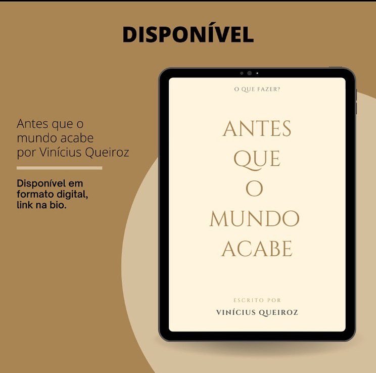 vini_ator's tweet photo. Me ajudem a subir a #ebookdovini #antesqueomundoacabe ❤️ https://t.co/lfwIQCIeK4