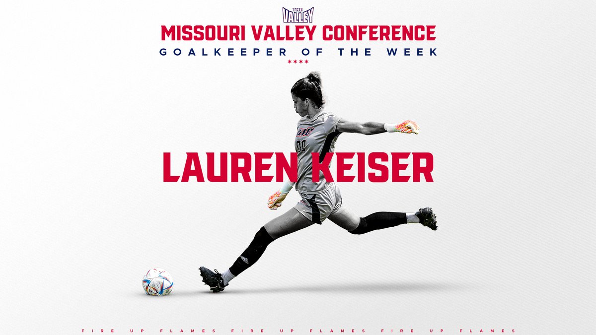 UIC_WSOC's tweet photo. 2 wins + 2 shutouts = 1 Goalkeeper of the Week award!

Congratulations Lauren!

More: https://t.co/NehX0wKPwX
#FireUpFlames https://t.co/H1ZBt9KATW