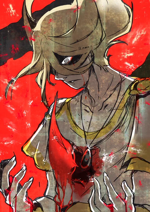 Volotober day 11:  Nightmare"Out of control"#volotober #volotober2022 #ウォロ月  #volo #PokemonLegendsArceus #ウォロ #pkmn #アルセウス #pokemon 