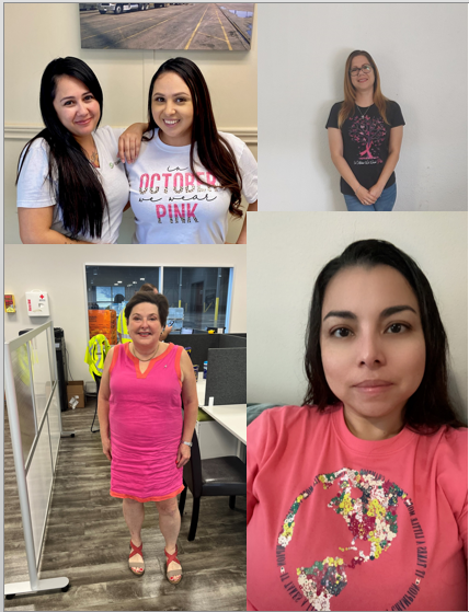 Excargo's tweet photo. #TeamExcargo supporting #BreastCancerAwarenessMonth by going all pink! Join us in spreading awareness of all the brave warriors fighting this disease.
#cancerfight #pinktober https://t.co/CdLFXzQwKt