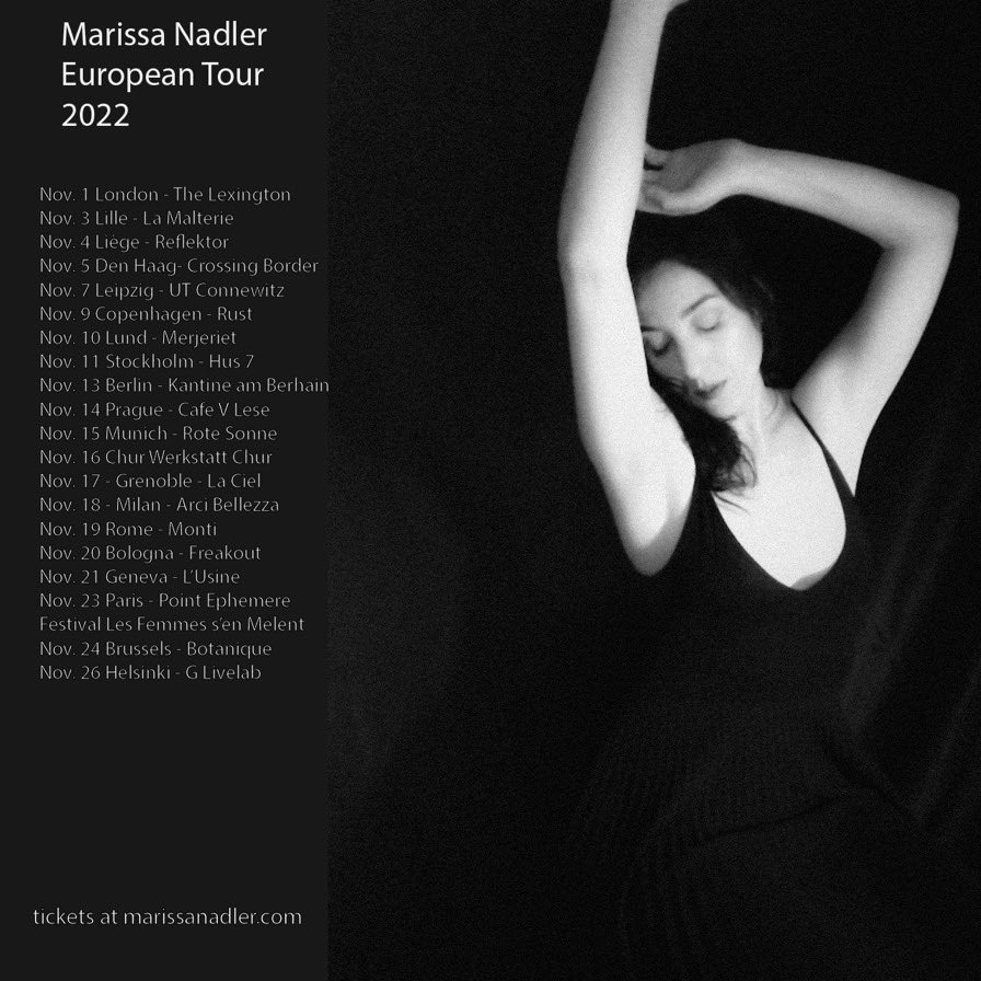 Marissa Nadler (@marissanadler) on Twitter photo Coming right up- looking forward to this. Tix at marissanadler.com <a href="/bellaunion/">Bella Union</a> <a href="/Toutpartout/">TOUTPARTOUT</a> <a href="/SacredBones/">Sacred Bones Records</a> Coming right up- looking forward to this. Tix at marissanadler.com <a href="/bellaunion/">Bella Union</a> <a href="/Toutpartout/">TOUTPARTOUT</a> <a href="/SacredBones/">Sacred Bones Records</a>