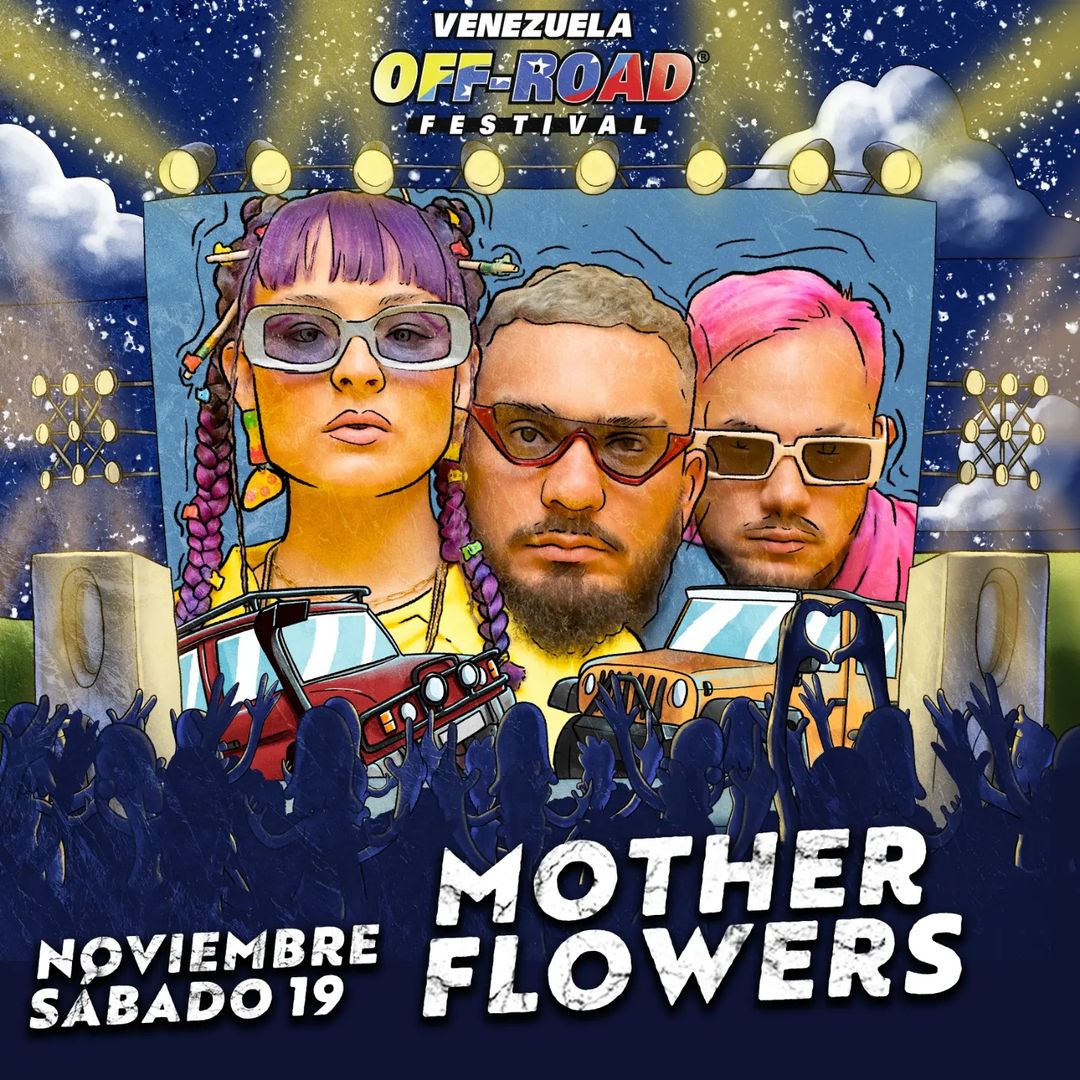 vzla_offroad's tweet photo. ¡Nos vemos en el Off Road! 🔥 El sábado 19 de noviembre la agrupación juvenil venezolana @motherflowersss nos regalará lo mejor de su música.

Entradas a la venta en https://t.co/U55DQK5vGw 

¡Todos a Carabobo! https://t.co/ZKY7cmUanf