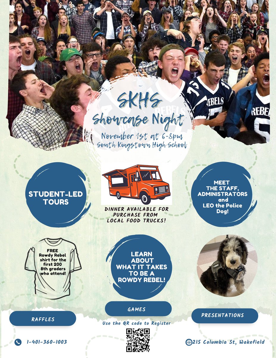 SKHS is hosting our Showcase Night on November 1st (6pm to 8pm). All prospective students welcome.
Please register here: docs.google.com/forms/d/e/1FAI…