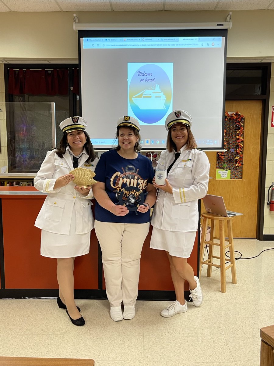 Media Specialists “cruised” through a packed day of digital digs, reading research, creative collaboration and weeding work! ⁦<a href="/CcsdMedia/">MediaCCSD</a>⁩ ⁦<a href="/joysilk131/">Joy</a>⁩ ⁦<a href="/themerrylibrary/">Amanda Graves</a>⁩ ⁦<a href="/NanLanford/">Nan Lanford</a>⁩ ⁦<a href="/KnoxESKnights/">Knox ES Knights</a>⁩