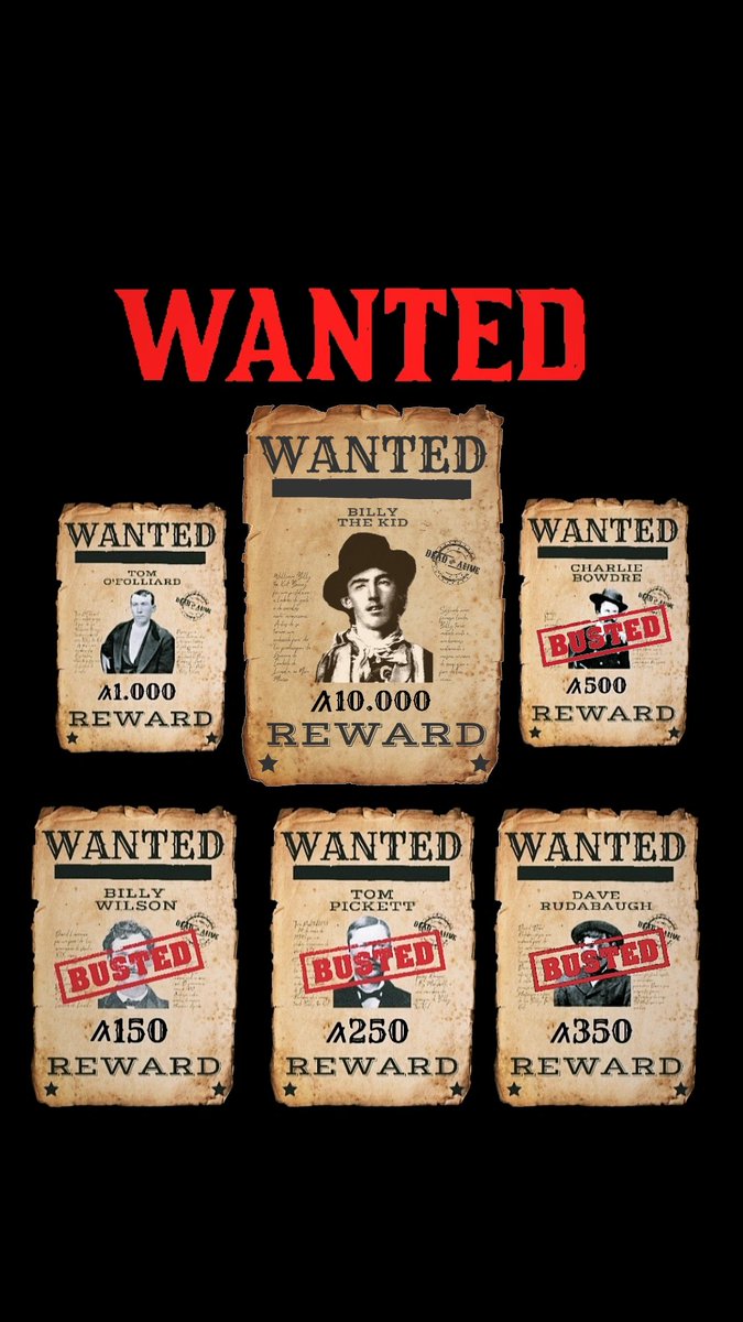 Greetings NFT Hunters After more than 1 month investigation we found tracks that lead us to Outlaw "TOM O'FOLLIARD" Billy the Kid's best friend and second man in command of the Bonnes Gang. 

capture alive or dead
 algogems.io/nft/749713185

#NFT #algofam <a href="/AlgogemsSales/">Algogems Sales</a>
#Algorand