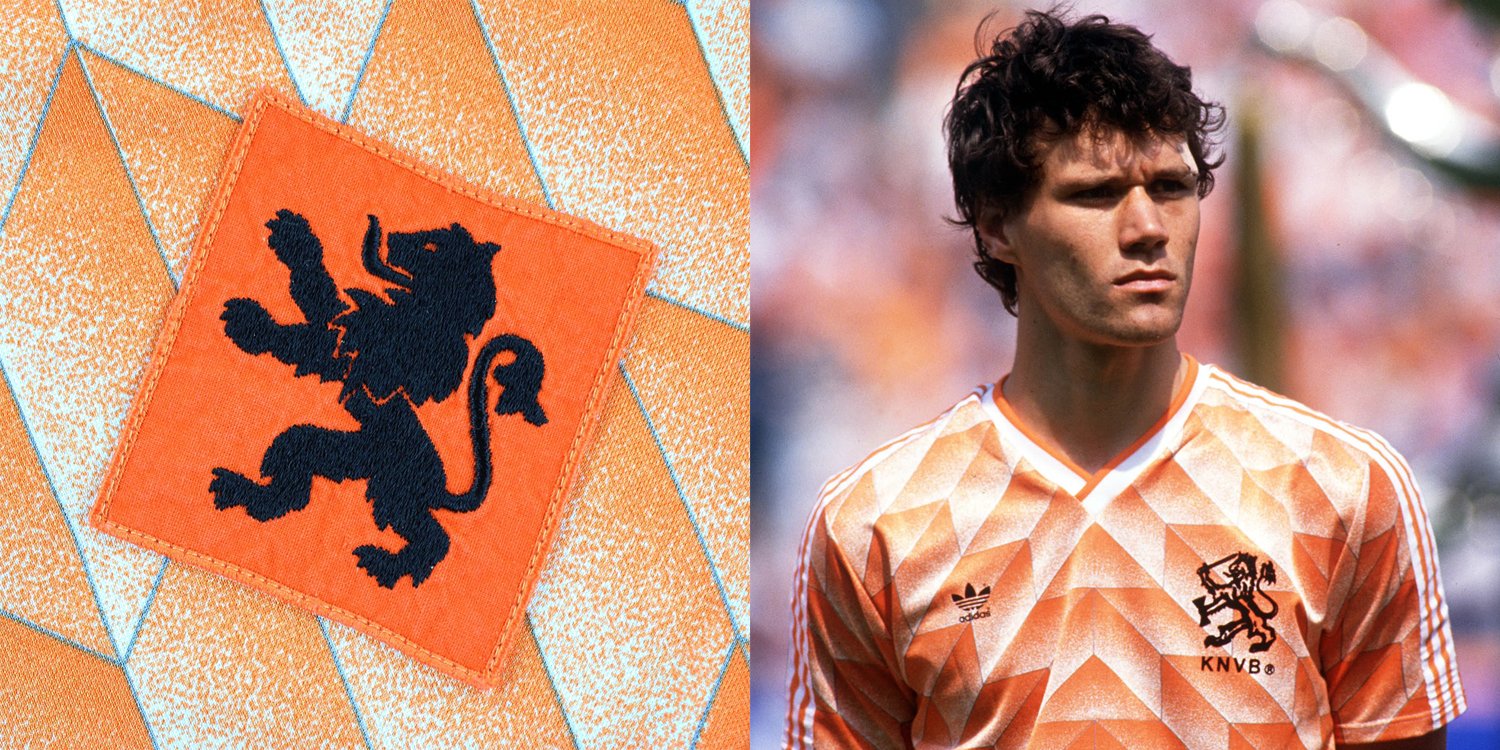 Camisetas de del Grial: Holanda 1988 Local adidas