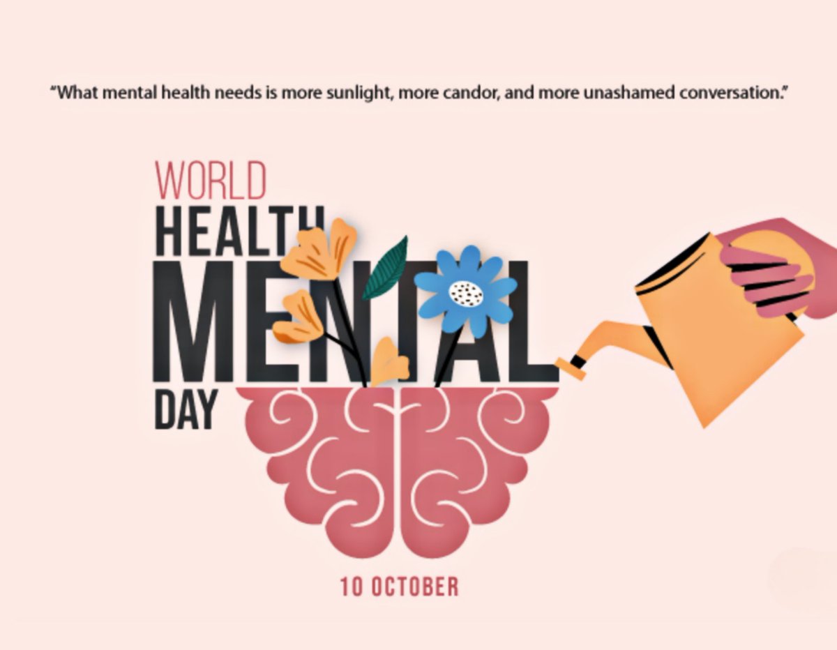 Today is World Mental Health Day! 🧠🌱🌷 What do YOU do to take care of your mental health? 💚 #MentalHealthMatters #WorldMentalHealthDay2022