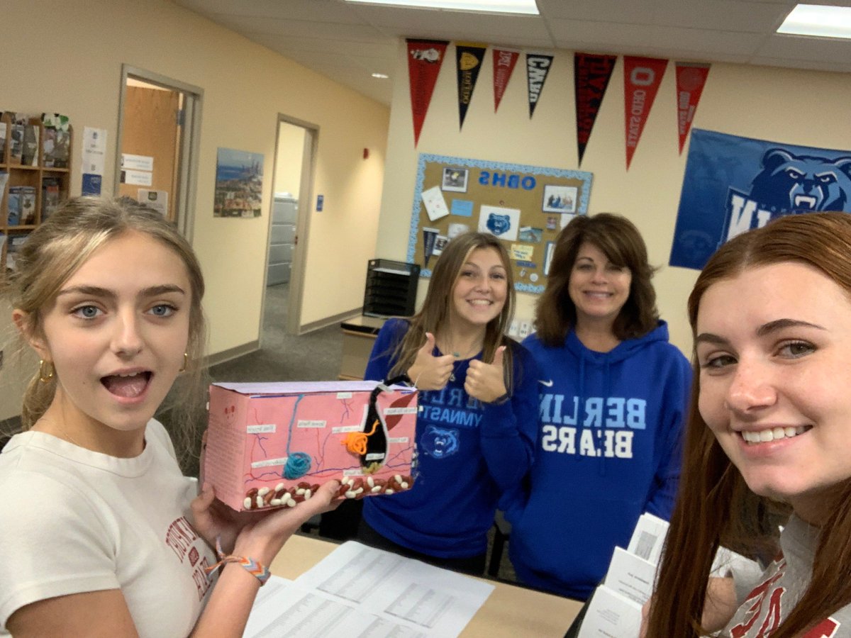 sarahnethero's tweet photo. It's been fun looking through these skin tissue box projects. Students chose another teacher to present their models to, and taught them a bit about the skin while doing so! #netheroanatomy #integumentarysystem #alternativeassessment https://t.co/zkFlnnT7kq