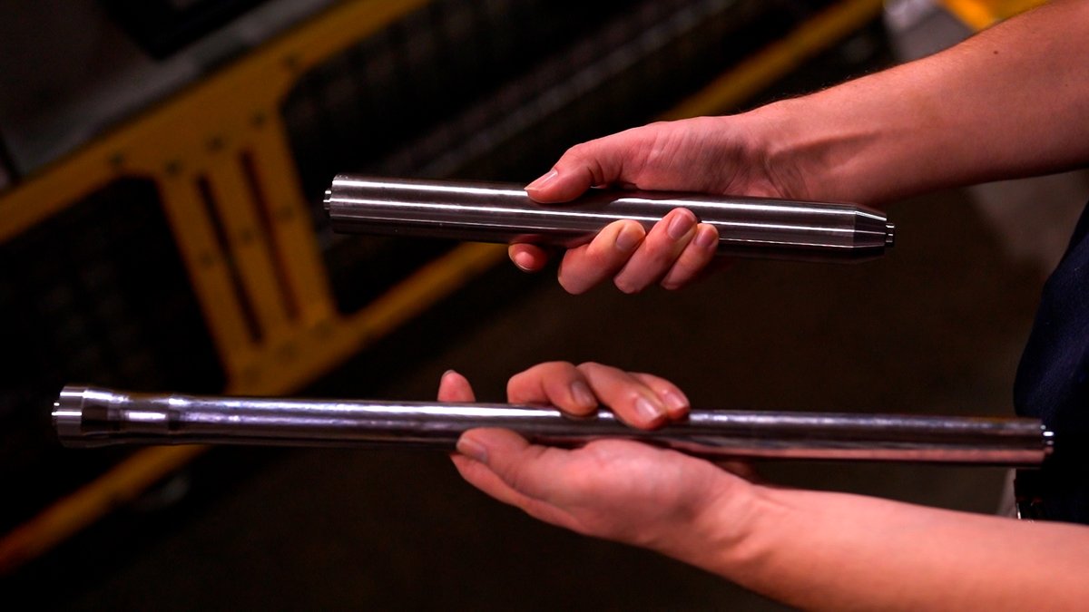 BearCreekAR's tweet photo. Bear Creek Arsenal's cold hammer forged barrels, designed for accuracy and longevity.
#BearCreekArsenal #hammerforge #Americanmanufacturing #barrels #CHF https://t.co/kY4DcPn06w