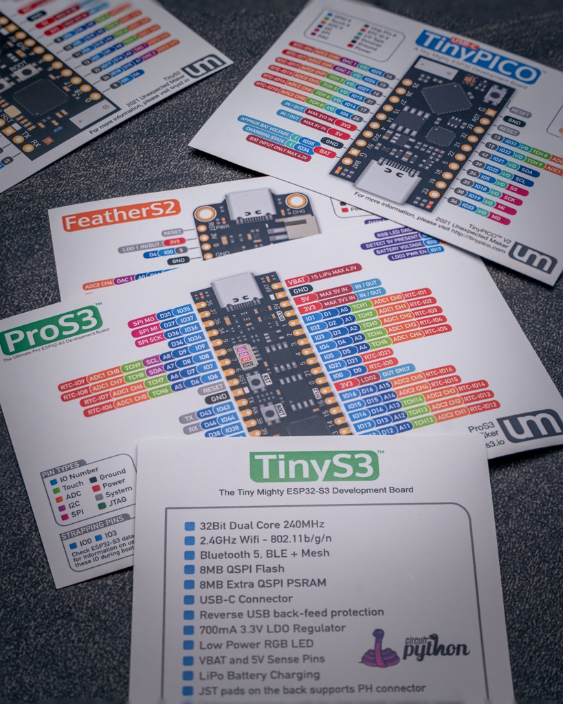CoreElecAU's tweet image. 🦘👨‍🔧 We love to see #Australian #makers thrive, and that&apos;s exactly what Seon from @UnexpectedMaker has done. UM makes tiny, powerful dev. boards like the #TinyPICO - supported by forks of #MicroPython and #CircuitPython. Head to the link to find out more.

coreelec.io/jm