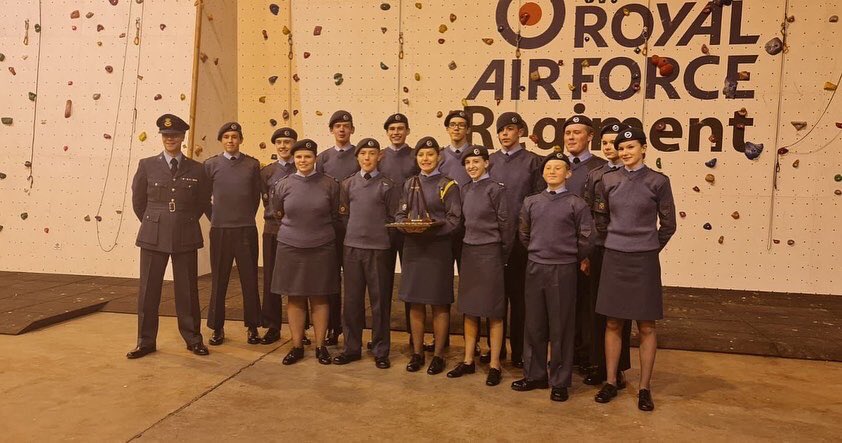 We've only gone and done it! 43.5 points ahead of the squadron in 2nd place too!

A huge well done to all of you! Your effort and dedication has been amazing! And thankyou to all the staff, especially SGT Olley, and parents for all the support! 

WING DRILL TEAM WINNERS 2022