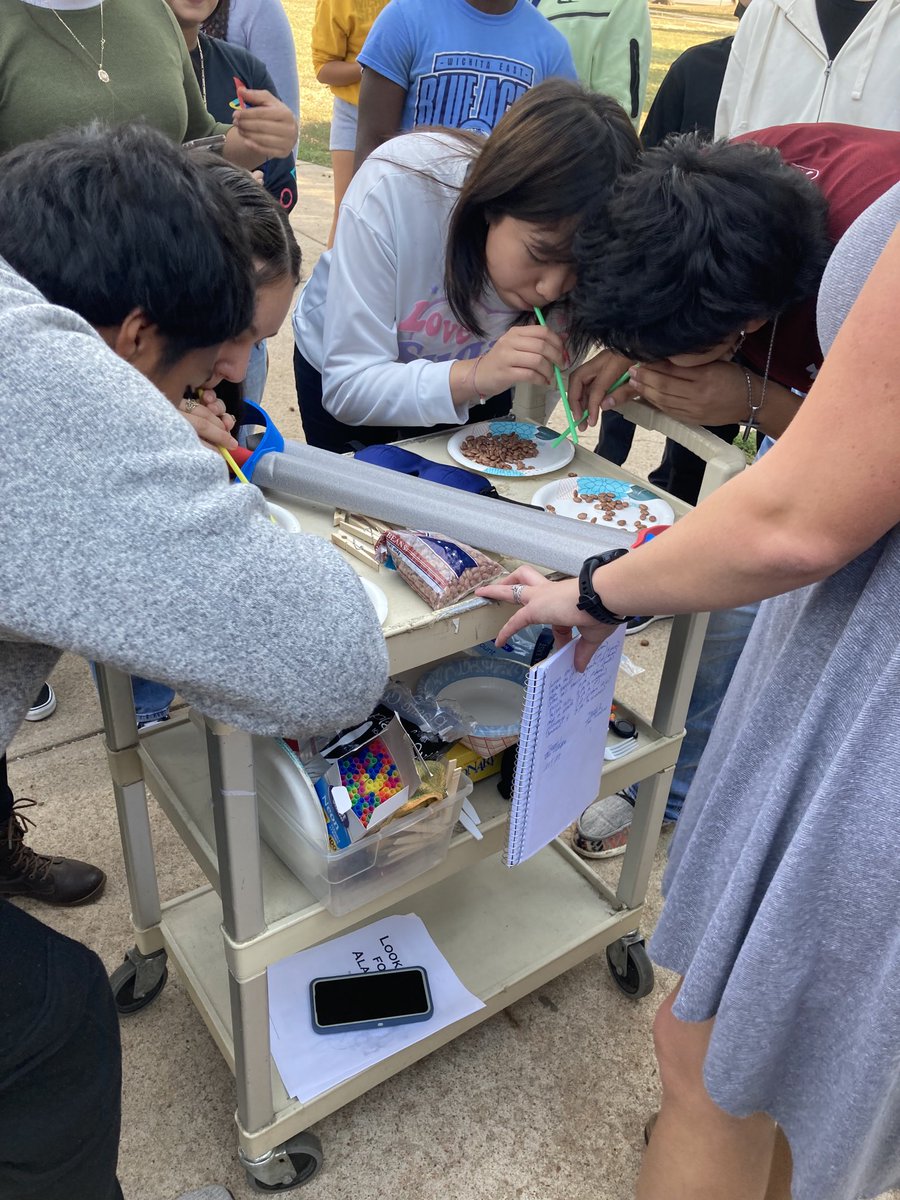AprilinWichita's tweet photo. Teambuilding with AVID seniors todayβthanks to β¦@TheMrsConelyβ© for all the funshine activities outside. #wegraduatetogether https://t.co/fgtFvn88K3