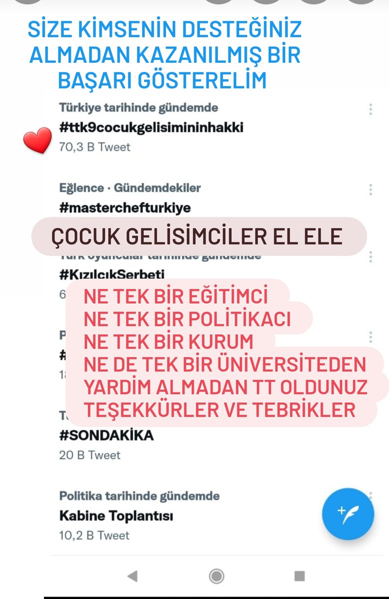 Nasil güzeliz kimseye yalvarmadan. Kimseden yardım almadan. Hiç bir egitimciden destek almadan . Sadece çocuk gelisilciler olarak harikayız. 
#ttk9cocukgelisimininhakki
