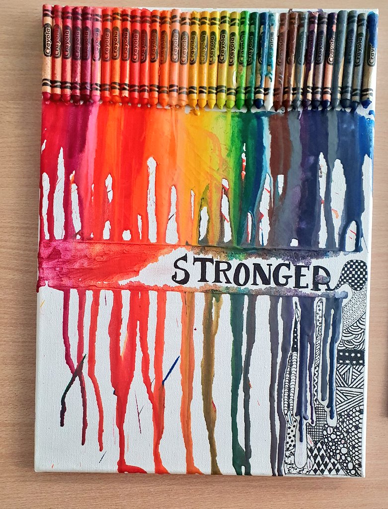 BallinamoreCS's tweet photo. TYs experimented with another craft today - Melted Crayon Canvas Art 🎨🖍Students really enjoyed working through the process as they created their pieces. Thank you to Taragh from The Craft Cabin for facilitating the workshop. #art #crafting #transitionyears https://t.co/iO6ieKm6pG