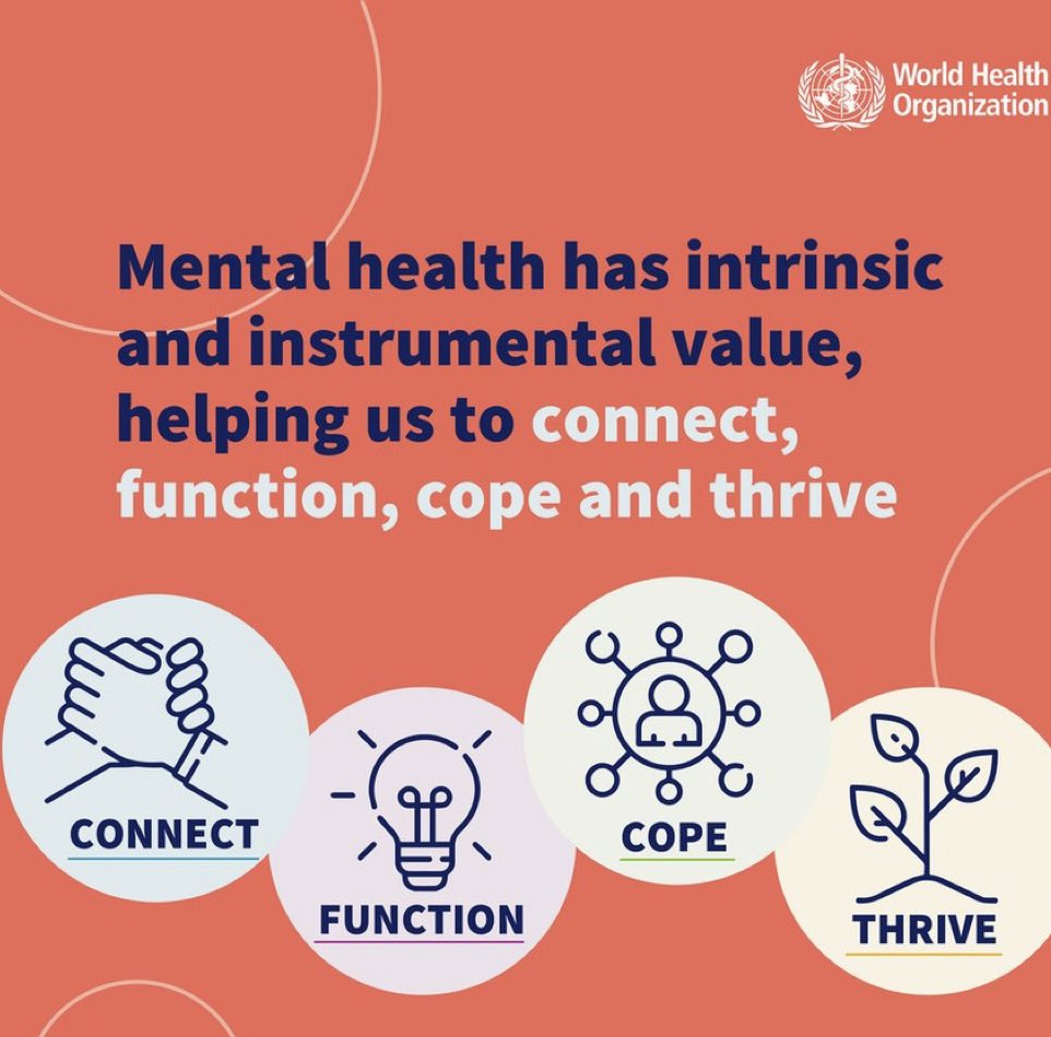 DrLizMcQuaid's tweet photo. Let us take this opportunity to embrace our sense of community and normalize mental health. #WorldMentalHealthDay #promotewellbeing #professionalsmakingmentalhealthapriority https://t.co/pJXLe8gvF5