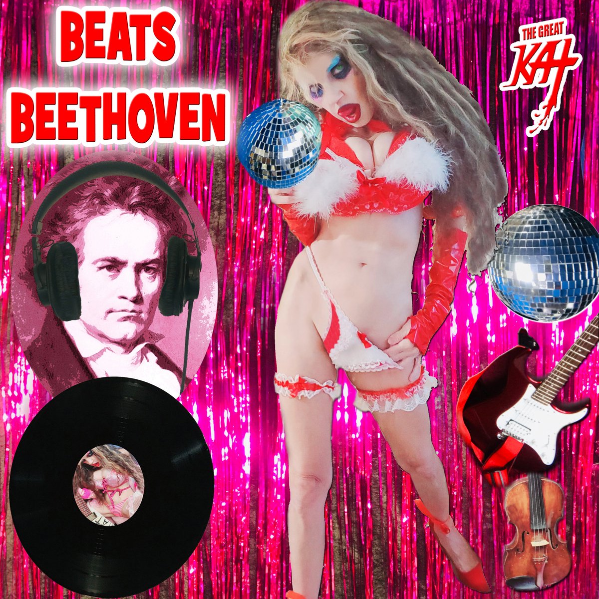 greatkatguitar's tweet photo. #NEWALBUM “BEATS #BEETHOVEN” 9-Song CD Album (10 Min) by THE GREAT KAT! GET YOUR SIGNED CD at https://t.co/bKbfDX8TXa
9 Tracks of #Classical #Dance #Beats: #Disco, Shuffle, Hustle, Waltz, #Techno, #EDM, Can-Can and more all shredded by The Great Kat! Let the #FISTPUMPING BEGIN! https://t.co/6rkLRIlUb7