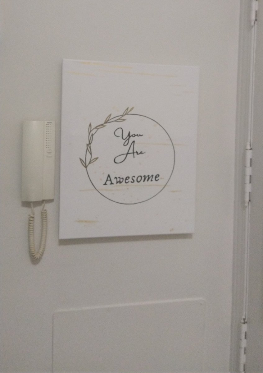 MariolaGarciaV's tweet photo. Mensajes motivadores antes de salir de casa.
#youareawesome #motivando #decoracion #encasaesloquehay #noloolvidesnunca https://t.co/vXyo1W6iEl