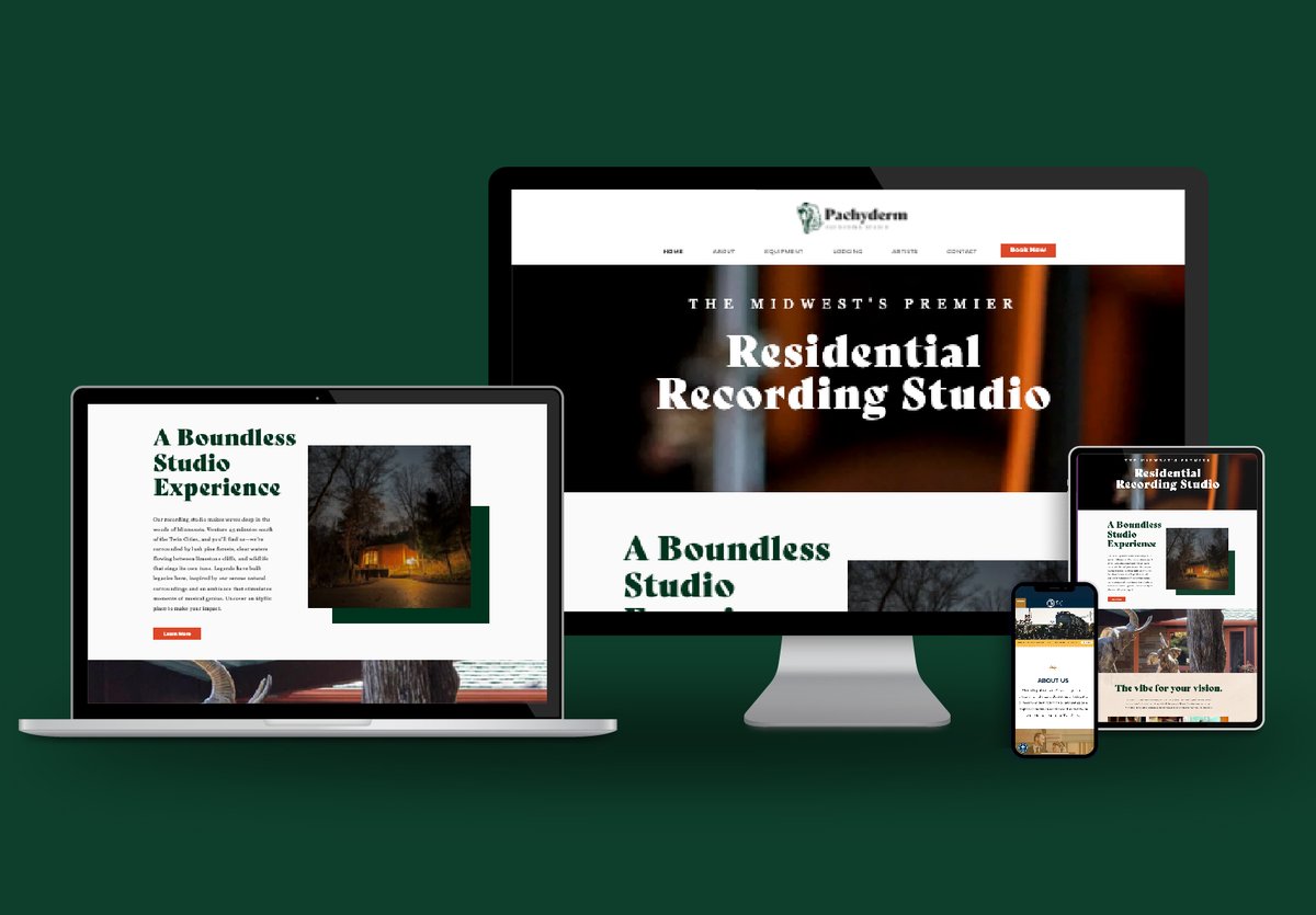 spotsaintpaul's tweet photo. Pachyderm Recording Studio’s sound echoes worldwide in iconic albums from Nirvana, Beach House, Babes in Toyland and more. We’re happy to have worked with these recording legends, building a full digital campaign that included a new website and visual identity. 🎸 https://t.co/Akkr41SIlk