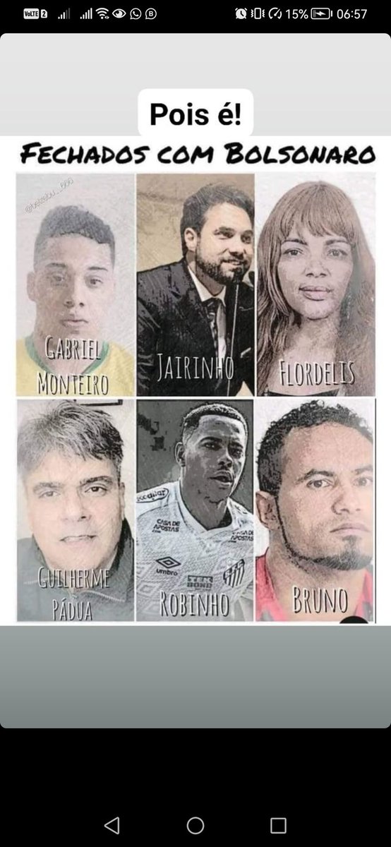 IvandoAgSaude's tweet photo. @rsallesmma Essas pessoas de ótima índole que apoiam o bozo... https://t.co/u268FEJRAT