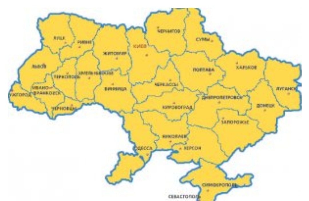Буде з україна. Украина карта Украины. Карта Украины по областям. Карта Украины без областей. Территория Восточной Украины.