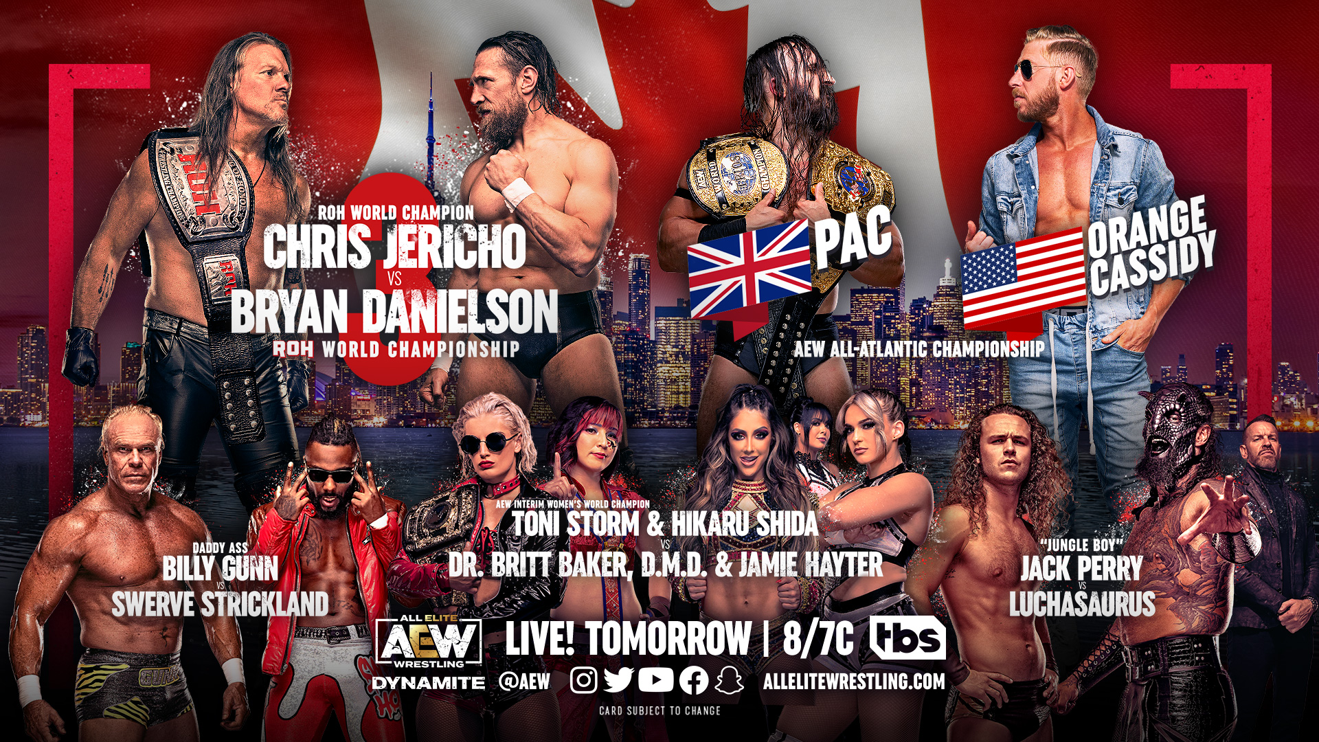 All Elite Wrestling on Twitter "AEW’s FIRSTEVER international show