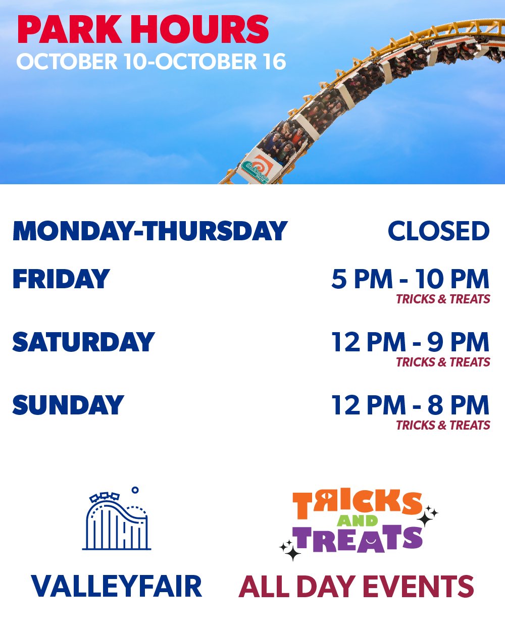 Valleyfair (ValleyfairMN) / Twitter