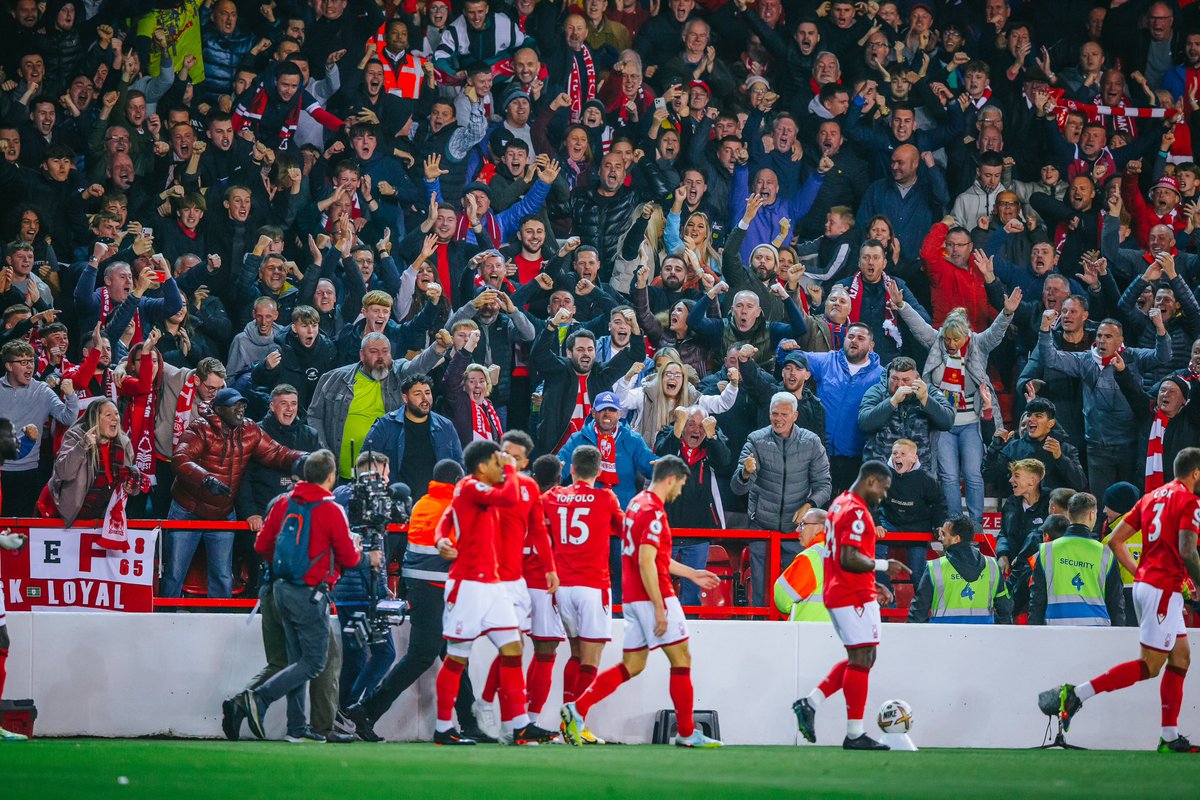 Honours even at the City Ground 1️⃣-1️⃣ #NFFC