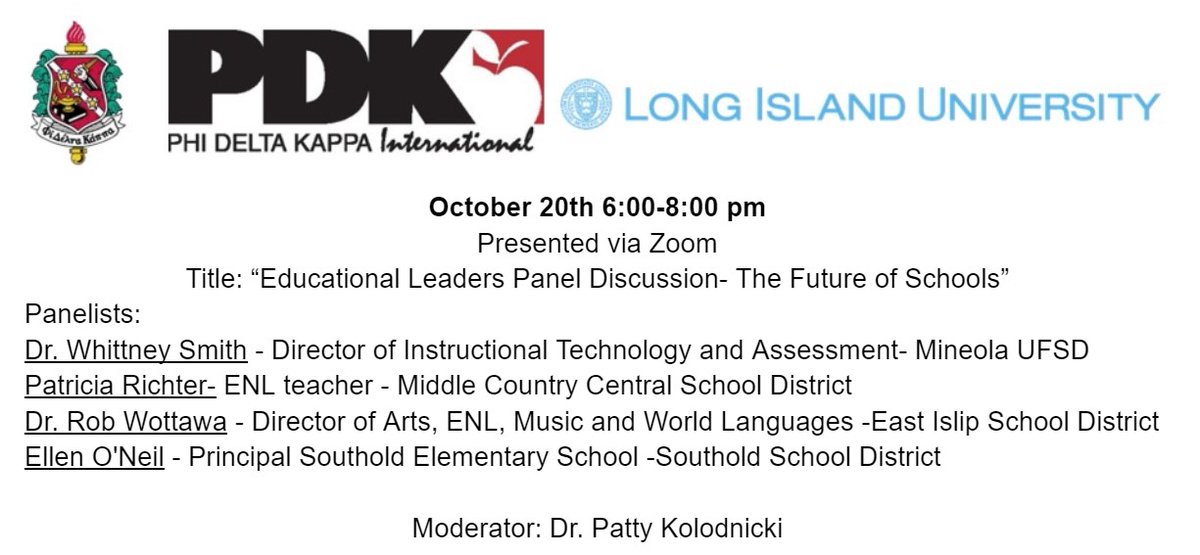 Another exciting opportunity of Professional Learning. Looking forward to moderating this exciting chat! 

Here's the link for you to sign up! forms.gle/JqeX7UdVMGdJG8…

#edchat #read2lead #pdkliupost #gosharks