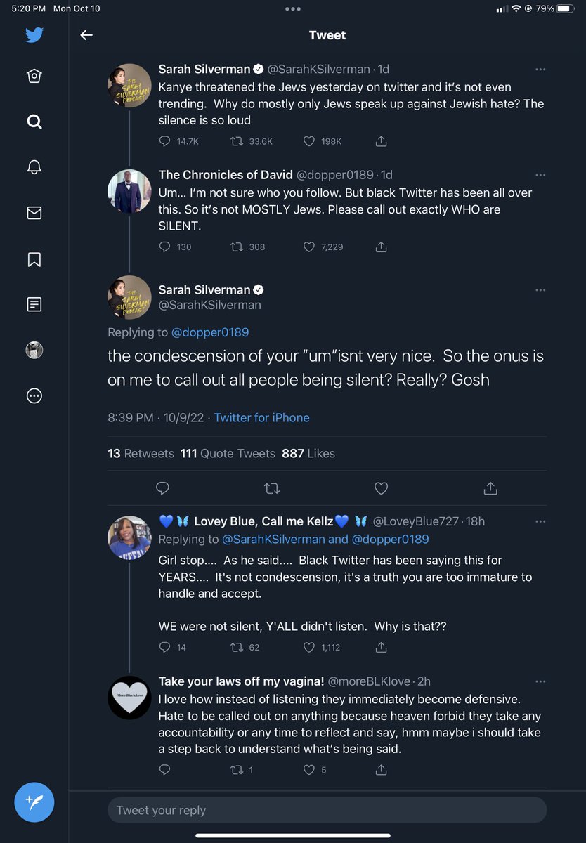 tiredofit10's tweet photo. @RexChapman This was her response to the 1st tweet after her initial tweet. This is what pissed Black Twitter off. It pissed me off. Understand now? https://t.co/SemEhts5SW
