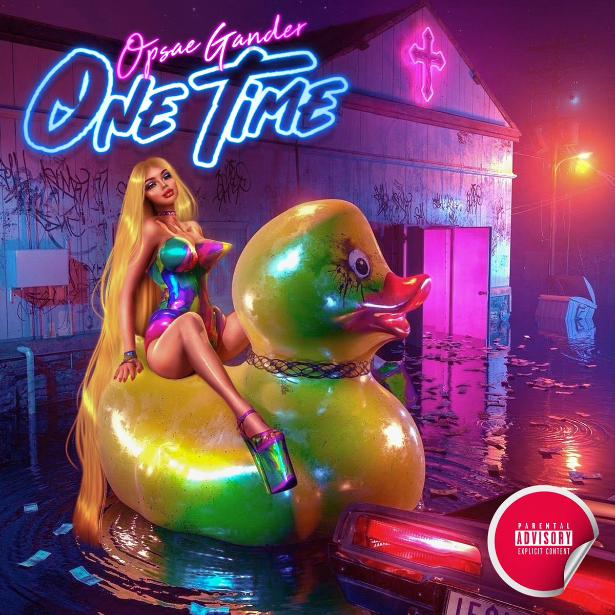 opsaegander's tweet image. My new single One Time is out nowww 👽