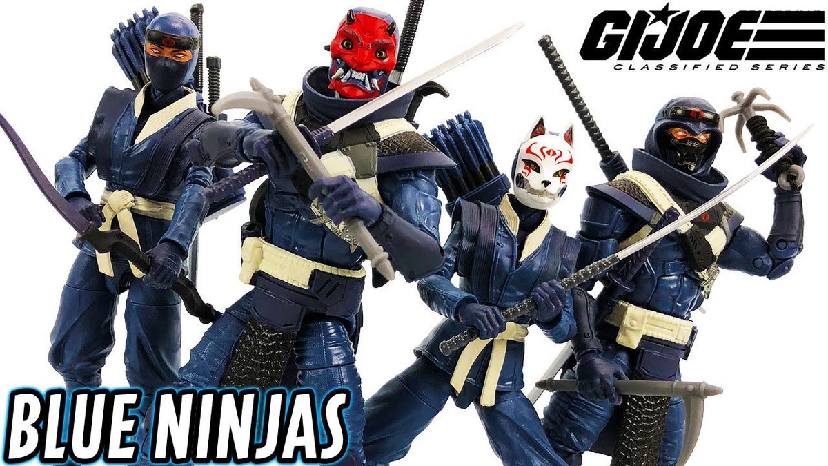 AwesomeNerdShow's tweet photo. Hasbro GI Joe Classified Series Blue Ninjas 2-Pack action figure review!

@Hasbro @GIJoeOfficial #GIJoeClassifiedSeries #GIJoe #BlueNinjas #Cobra #actionfigures #toyreview #Hasbro

-> https://t.co/L9Vo0bhsUB https://t.co/WHOurAchv9
