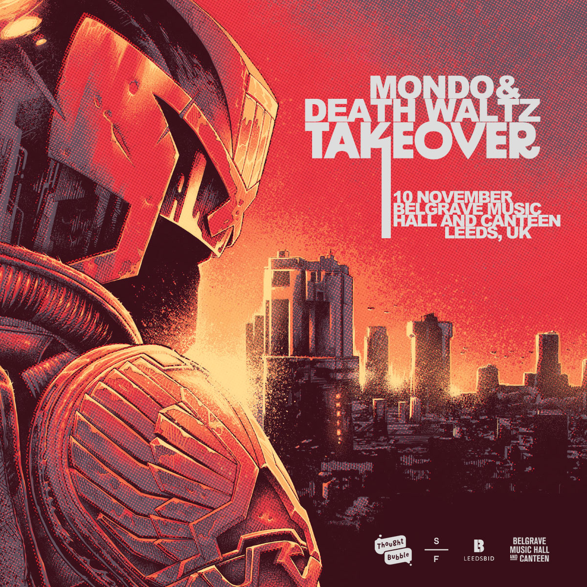 Citizens, on November 10, 2022, come celebrate the anniversary of DREDD with us and some very special friends.

More information coming soon. <a href="/2000AD/">2000 AD Comics</a> <a href="/PaulLeonardMorg/">Paul Leonard-Morgan</a>