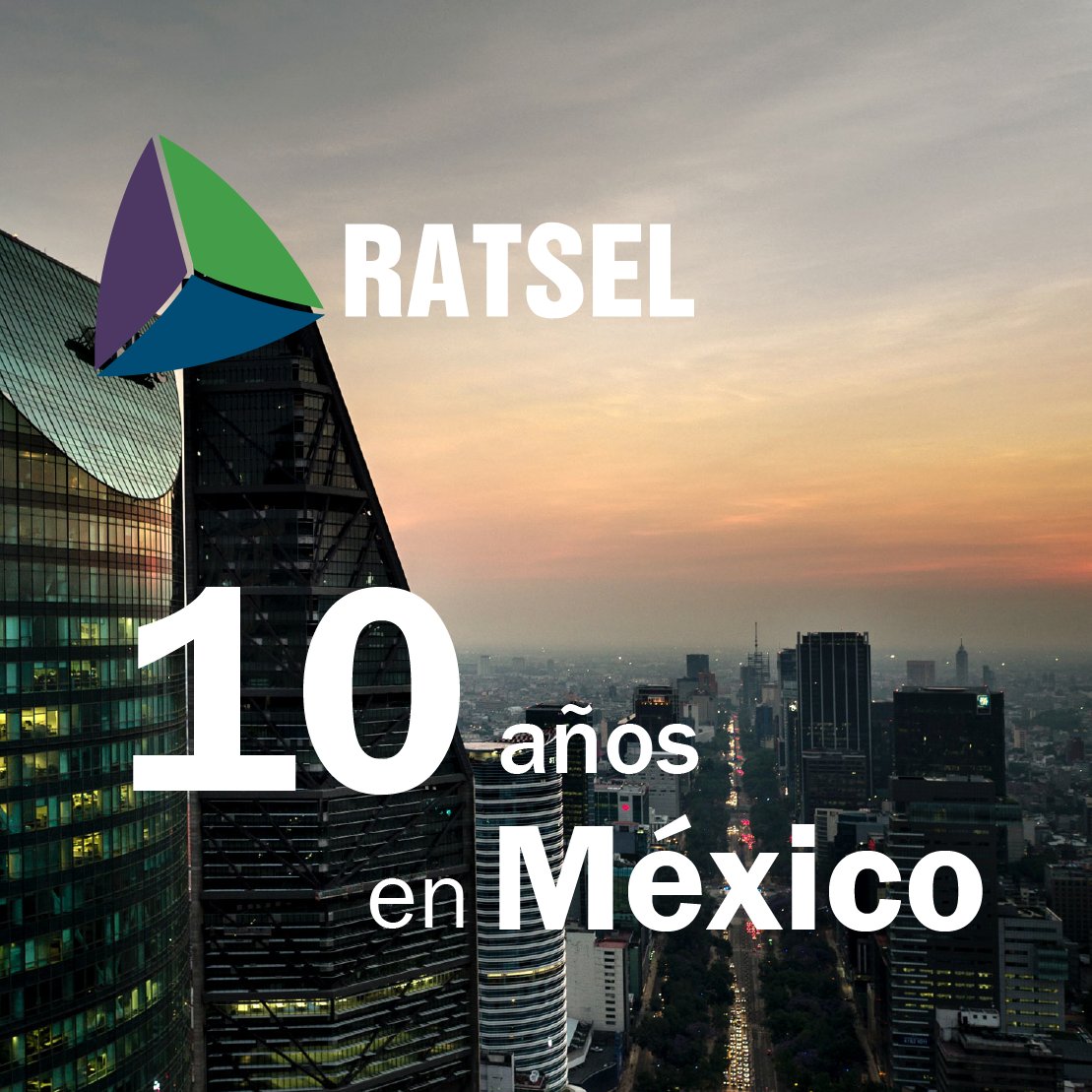 GrupoRATSEL's tweet photo. Celebramos 10 años brindando apoyo en la toma de decisiones estratégicas y en el marco de la continuidad del negocio.
#RATSEL #mexico #10años https://t.co/SBKeJhgj8c