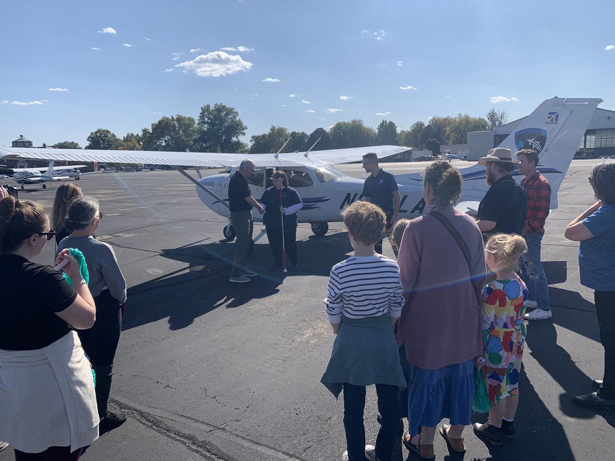 APH on Twitter "Kaiya Armstrong, a 21 y/o blind pilot, touched down in