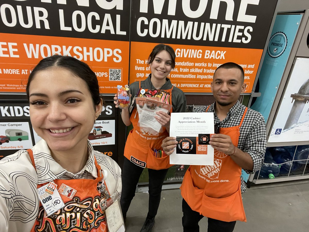 KarissaMaganaHD's tweet photo. Check out #HD1059 last weekโs CAM KICK OFF! #CAM2022 ๐๐ฅ๐ #CamSpirit #cashierappreciationmonth @1059Depot @1059Specialty @oscarinvalen198 @HomeDepot1059 @JesusAr96926260 @ngarcia175 https://t.co/2M7Qep9zQB