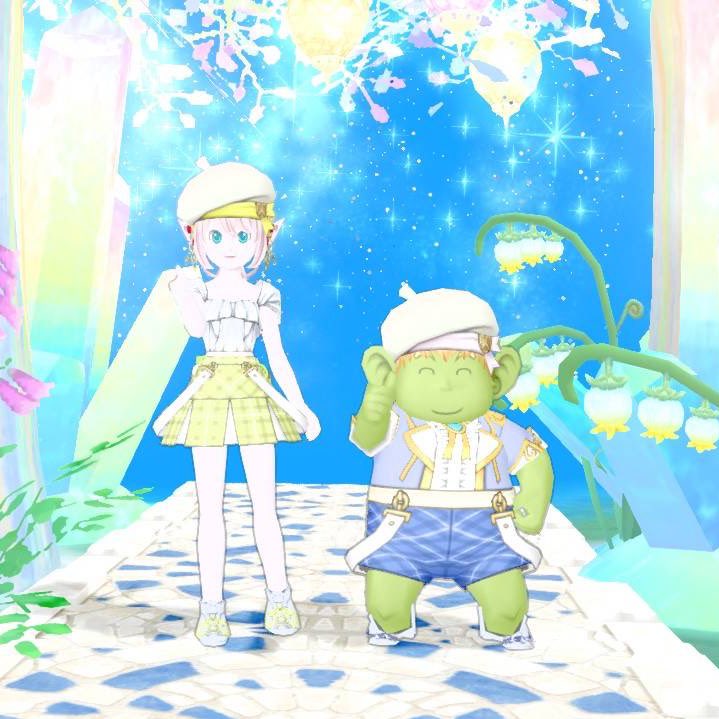 miinan_dqx's tweet photo. おはようございます(♥ŐωŐ♥)
連休明け火曜日です！
寒暖差で体調崩さないよう気をつけましょぉ

昨日は邪神、テンの日の事、パシャ活出来ました(⌯︎ᵒ̴̶̷ωᵒ̴̶̷⌯︎)✨️

しゃちょ〜〜さんの #パしゃスタ お写真また載せちゃいます♡ 
では(｡･ω･)ﾉﾞ ｲｯﾃｷﾏ-ｽ♪
#ドラクエ10  #ドレア好き https://t.co/Z24t5LPAC6
