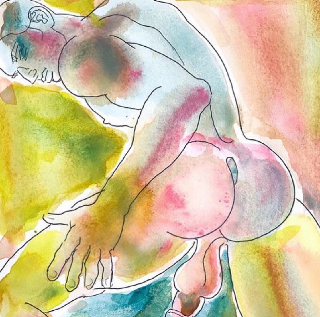 Homosartes's tweet photo. El arte de #RichardVyse captura el momento con trazos y pinceladas espontáneas #artegay #gay #gayart #queerart  #homocultura #culturagay @RichardVyse1 https://t.co/DrmZ5WeO0o