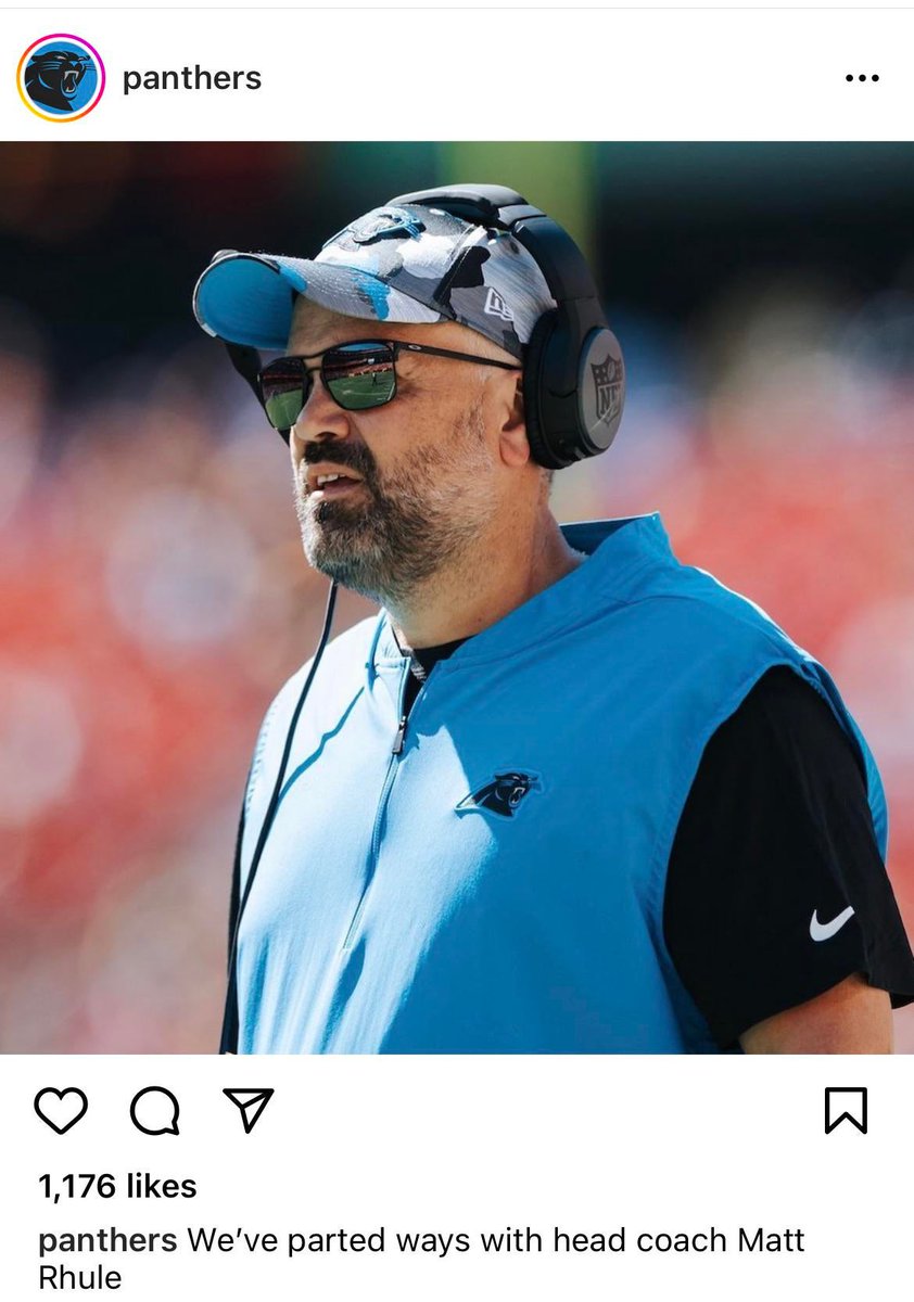 Panthers Fire HC Matt Rhule dlvr.it/SZrjmP